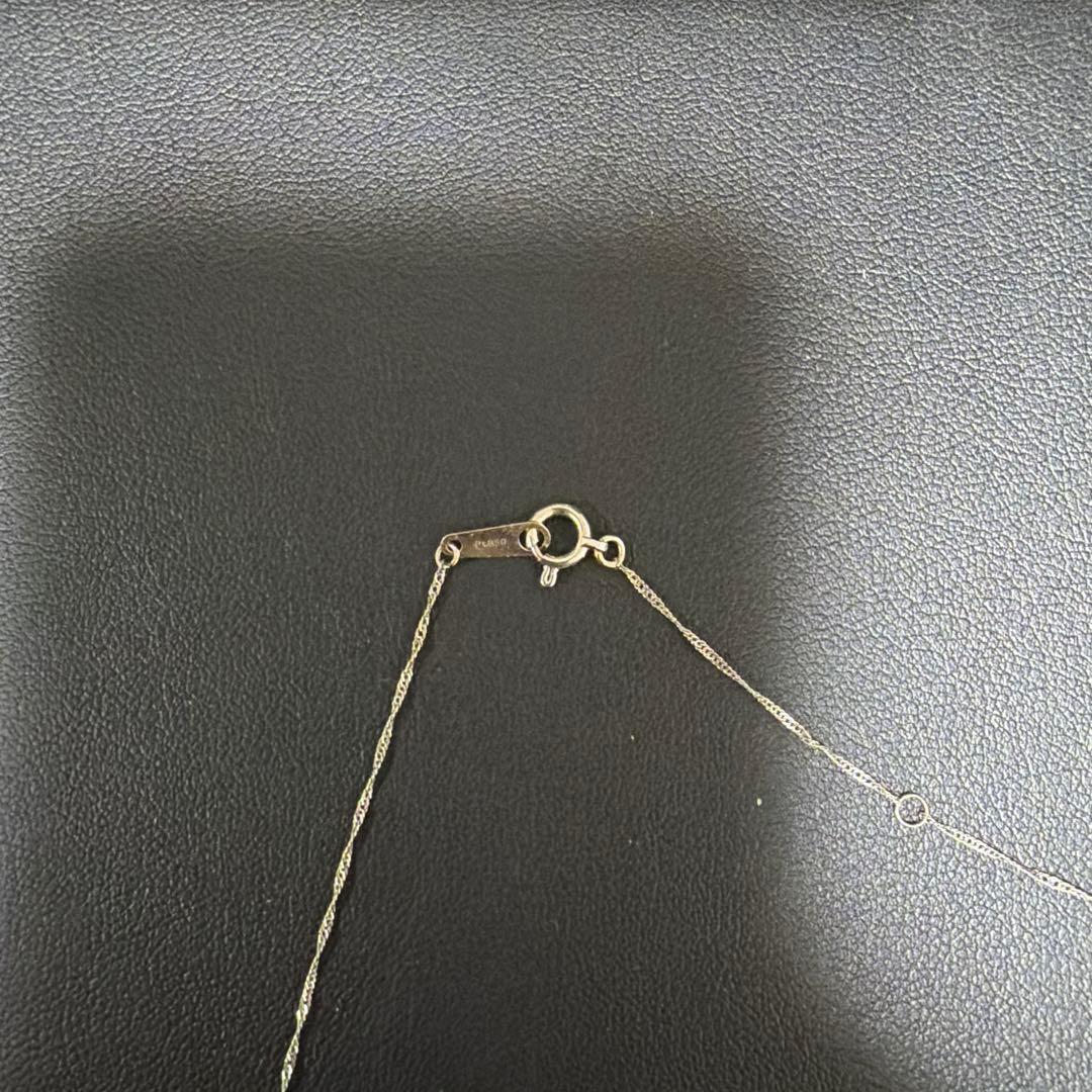 プラチナPt850/900 十字架 クロス ネックレス