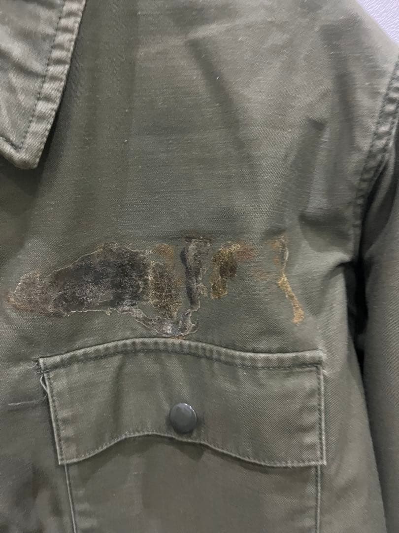 70s US.NAVY A-2デッキジャケット　サイズM 米軍実物