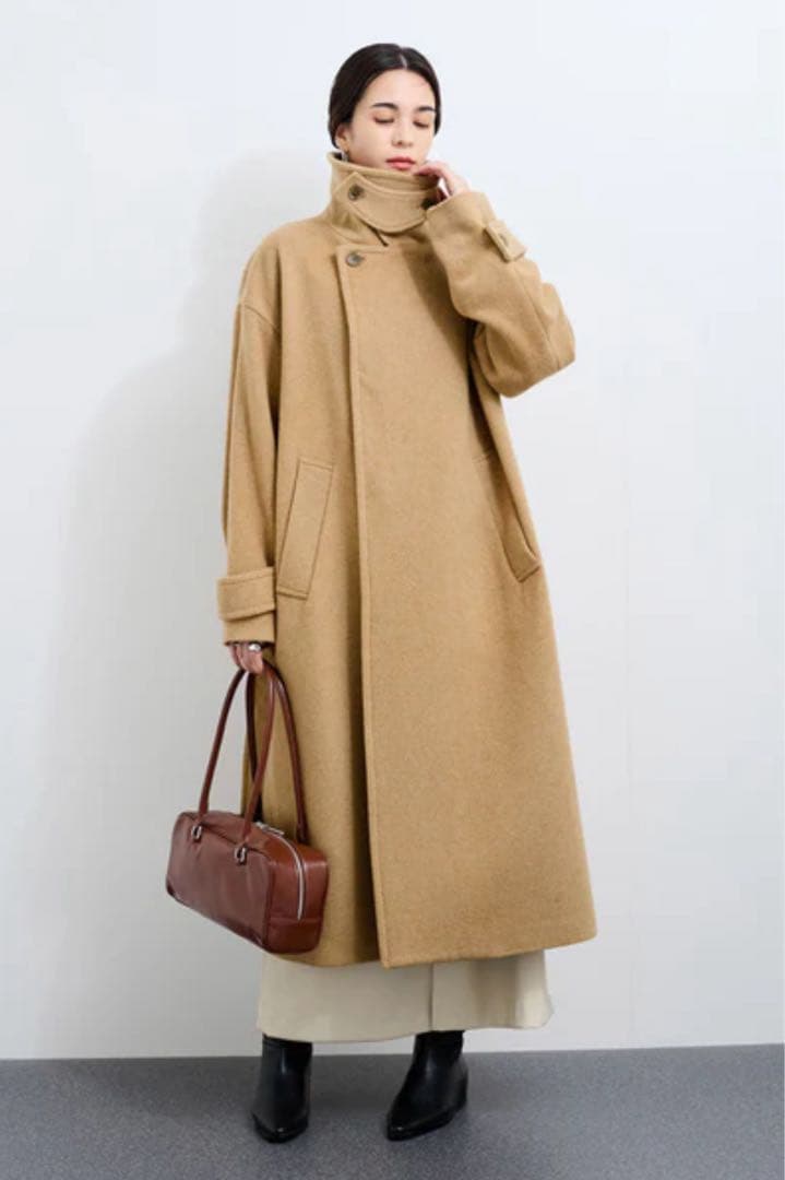 LE CERCLE par ropé ルセルクルパーロペ◇ ステンカラーコート