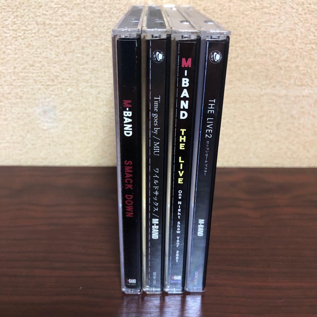 CD☆4枚／MーBAND／藤タカシ／SMACK DOWN／ THE LIVE／帯
