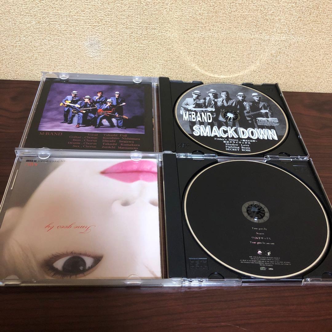 CD☆4枚／MーBAND／藤タカシ／SMACK DOWN／ THE LIVE／帯