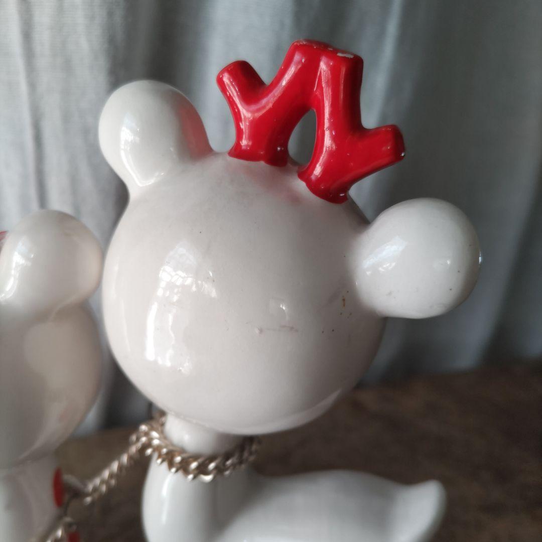 昭和レトロ バンビ 鹿 親子 置物 ヴィンテージ / 内藤ルネ 宇山あゆみ 猫