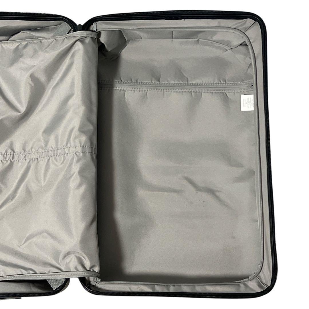 極美品 無印良品 MUJI バーを自由に調節できるハードキャリーケース 63L