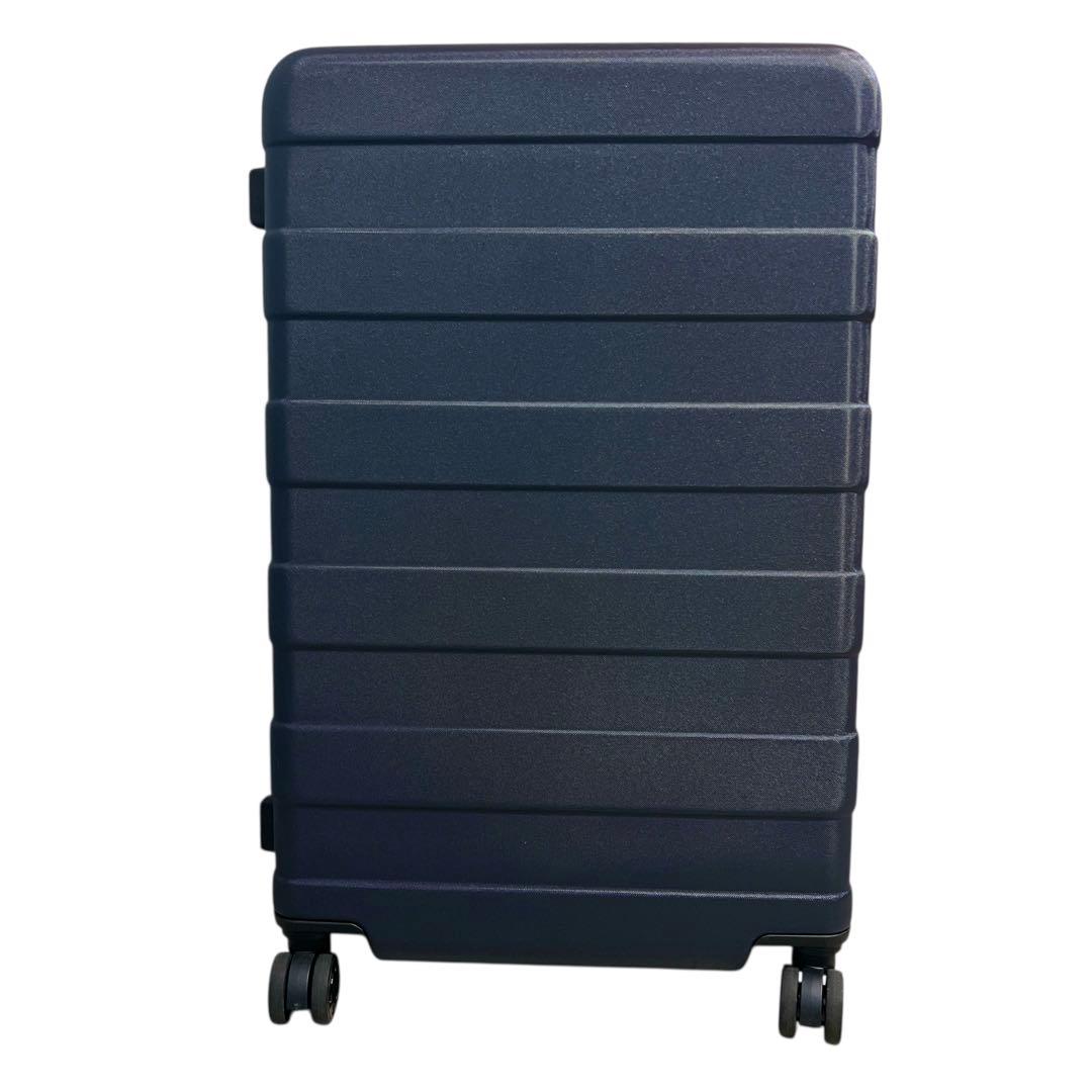 極美品 無印良品 MUJI バーを自由に調節できるハードキャリーケース 63L