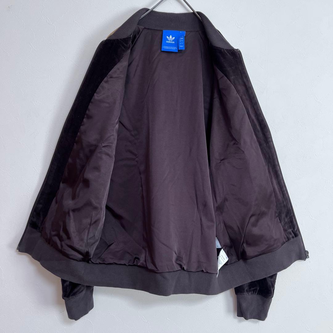 極美品 adidas ユナイテッドアローズ ベロア トラックジャケット 短丈 S
