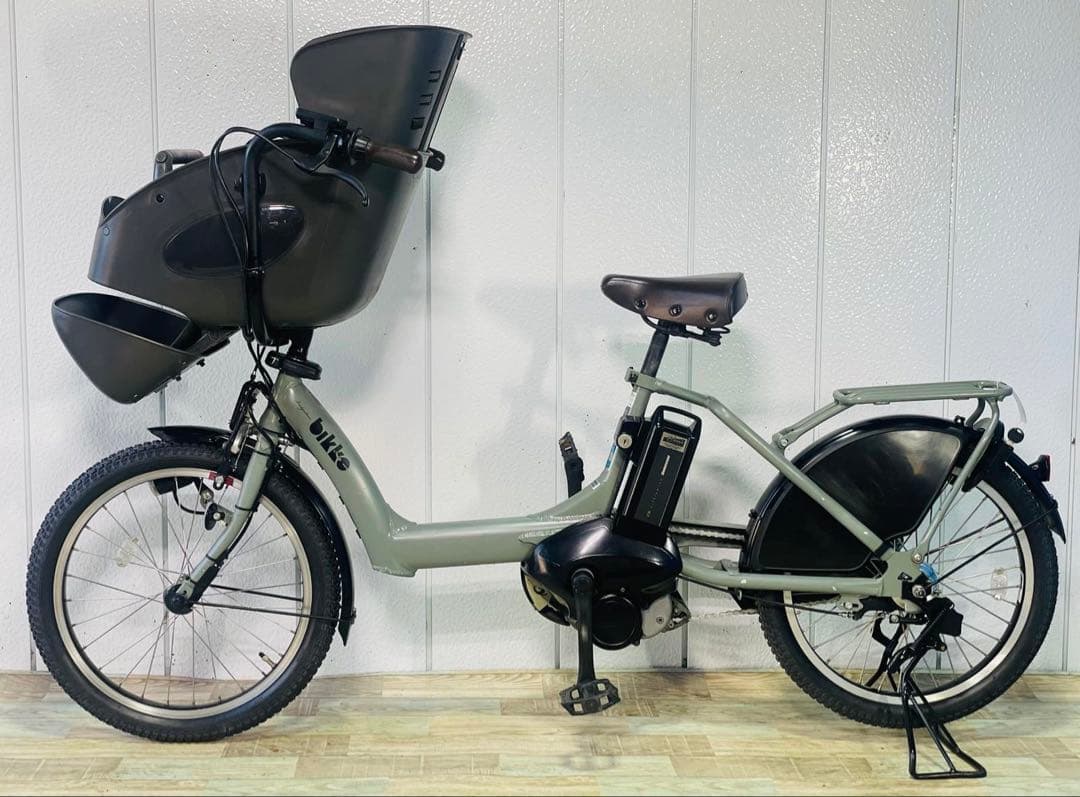 ★3061ブリヂストン8.7アンペア 20インチ子供乗せ電動アシスト自転車