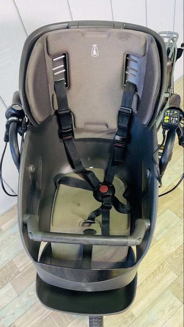 ★3061ブリヂストン8.7アンペア 20インチ子供乗せ電動アシスト自転車