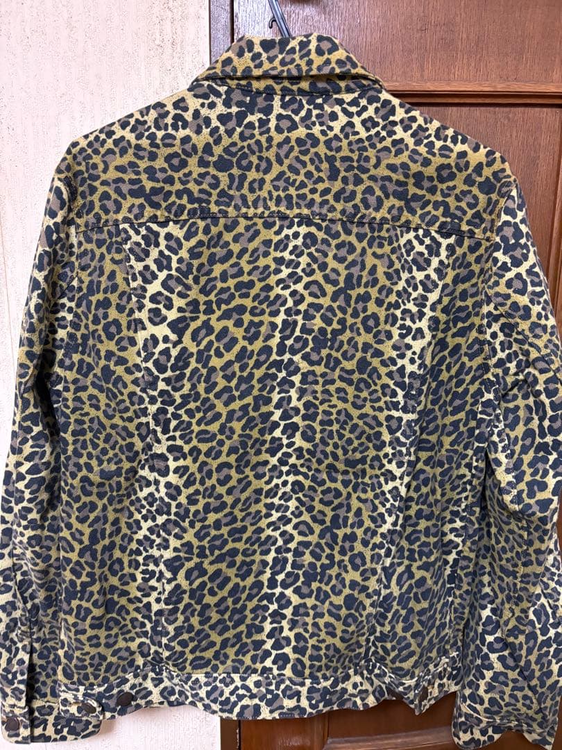ジャケット・アウター Supreme Leopard Denim Trucker Jacket