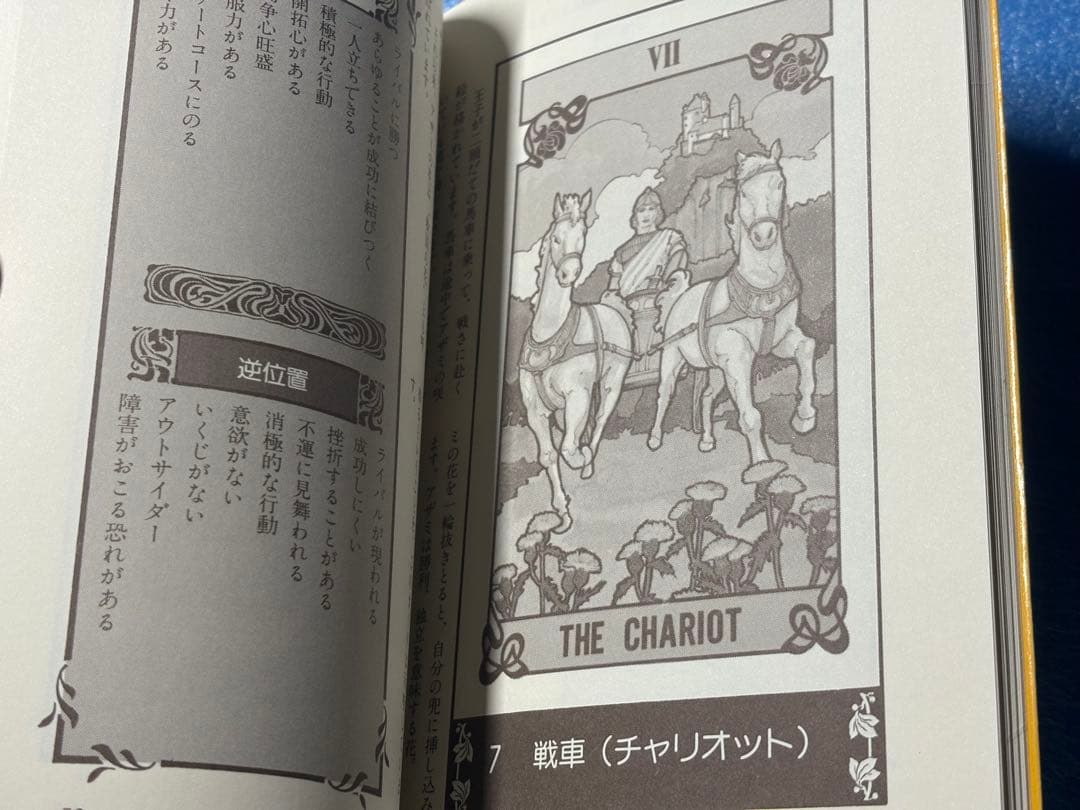 【初版】神秘のタロット占い　チエ・エリナ　日本文芸社　オリジナルカードつき