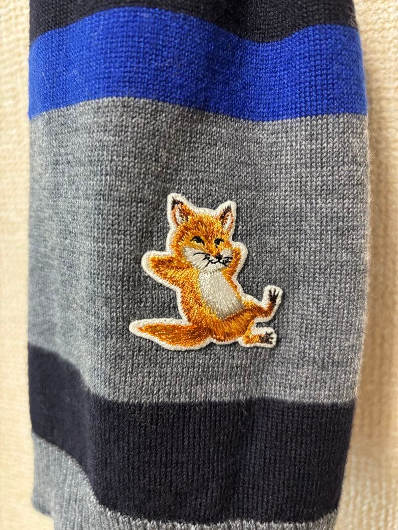 Maison Kitsune メゾンキツネ ウールマフラー
