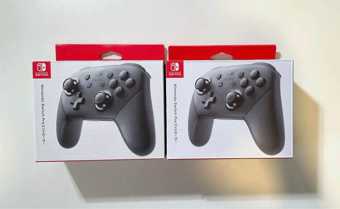 【美品】Nintendo Switch Proコントローラー　2個セット