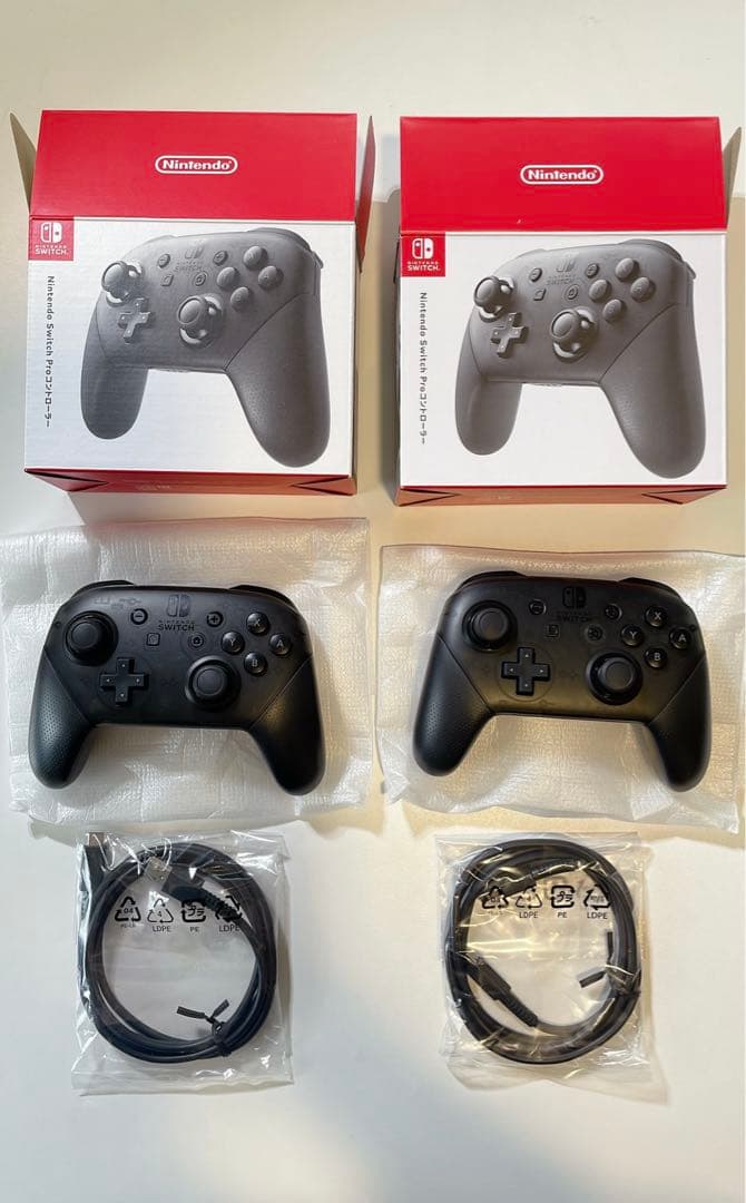 【美品】Nintendo Switch Proコントローラー　2個セット