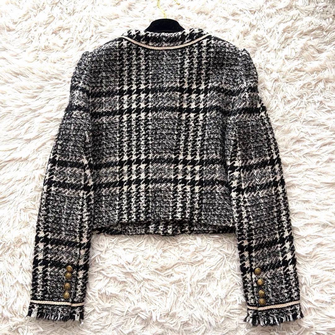 【美品✨】Sov. ダブルスタンダードクロージング ツイードジャケット 36