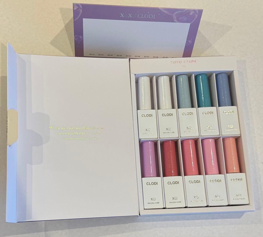 XOXO CLODI フラッシュジェル 10色セット クロディ