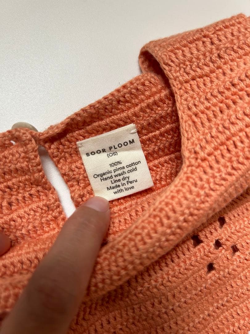 トップス SOOR PLOOM Dahlia smock gumdrop