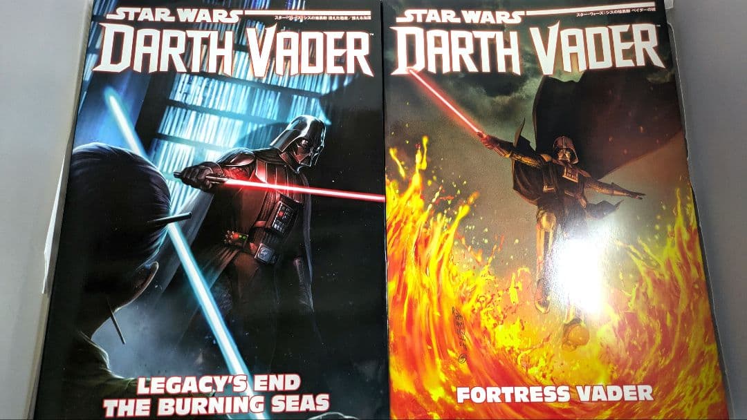 貴重、SWベイダーの城、燃える海原２冊