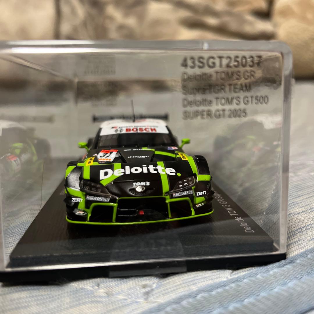 ミニカー Deloitte TOM'S GR Supra GT500 2025