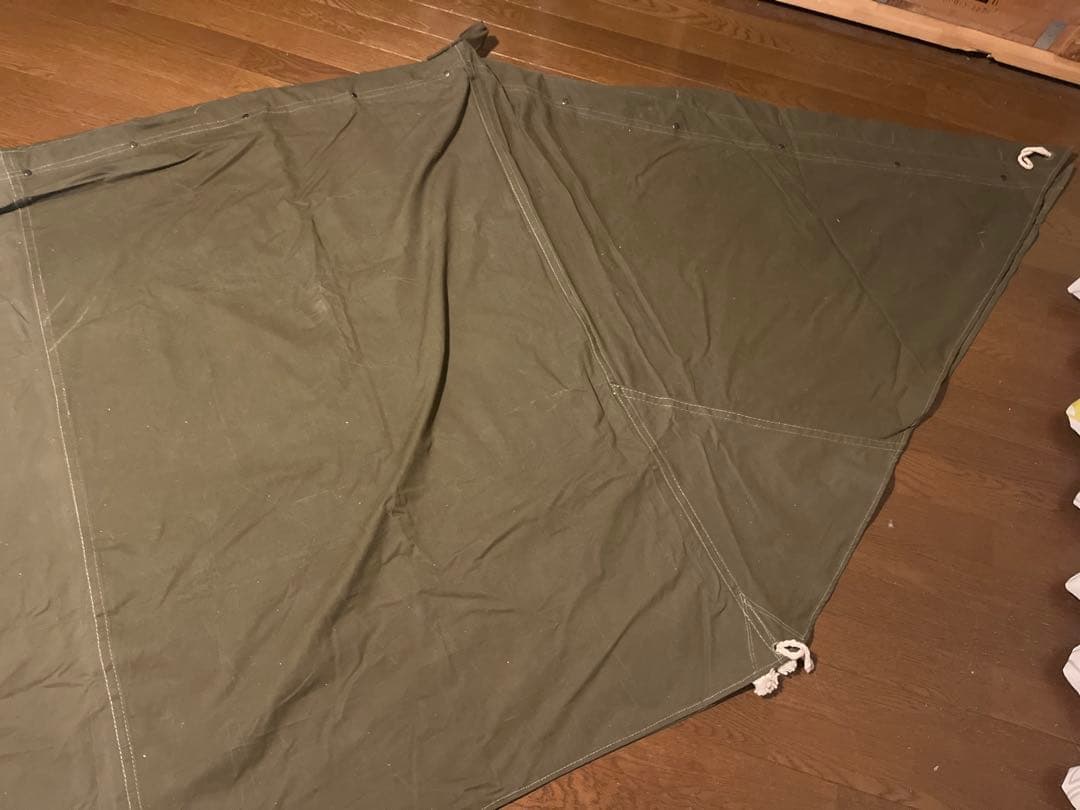 ギリシャ軍幕シェルターハーフ2枚