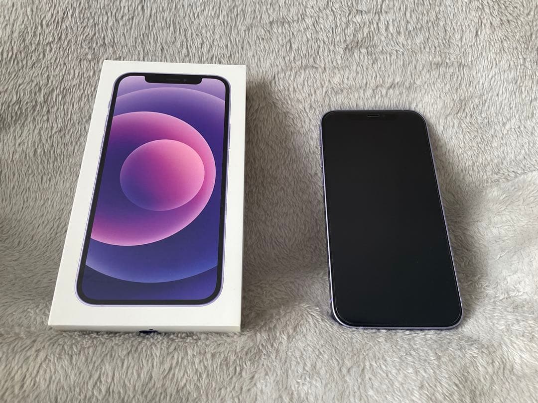 iPhone 12 64GB パープル 本体