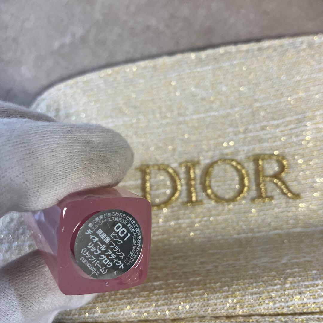 【新品ディオールノベルティ】リップ&セラム&ポーチセット2024➕巾着付き