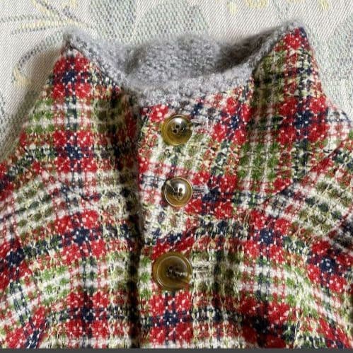 M.＆KYOKO リバーシブル コート ニット ゆったりめサイズ1 美品 高級