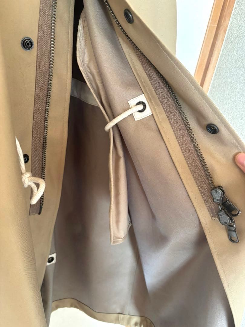 TOMORROWLAND MACPHEE コットンダブルクロス モッズコート