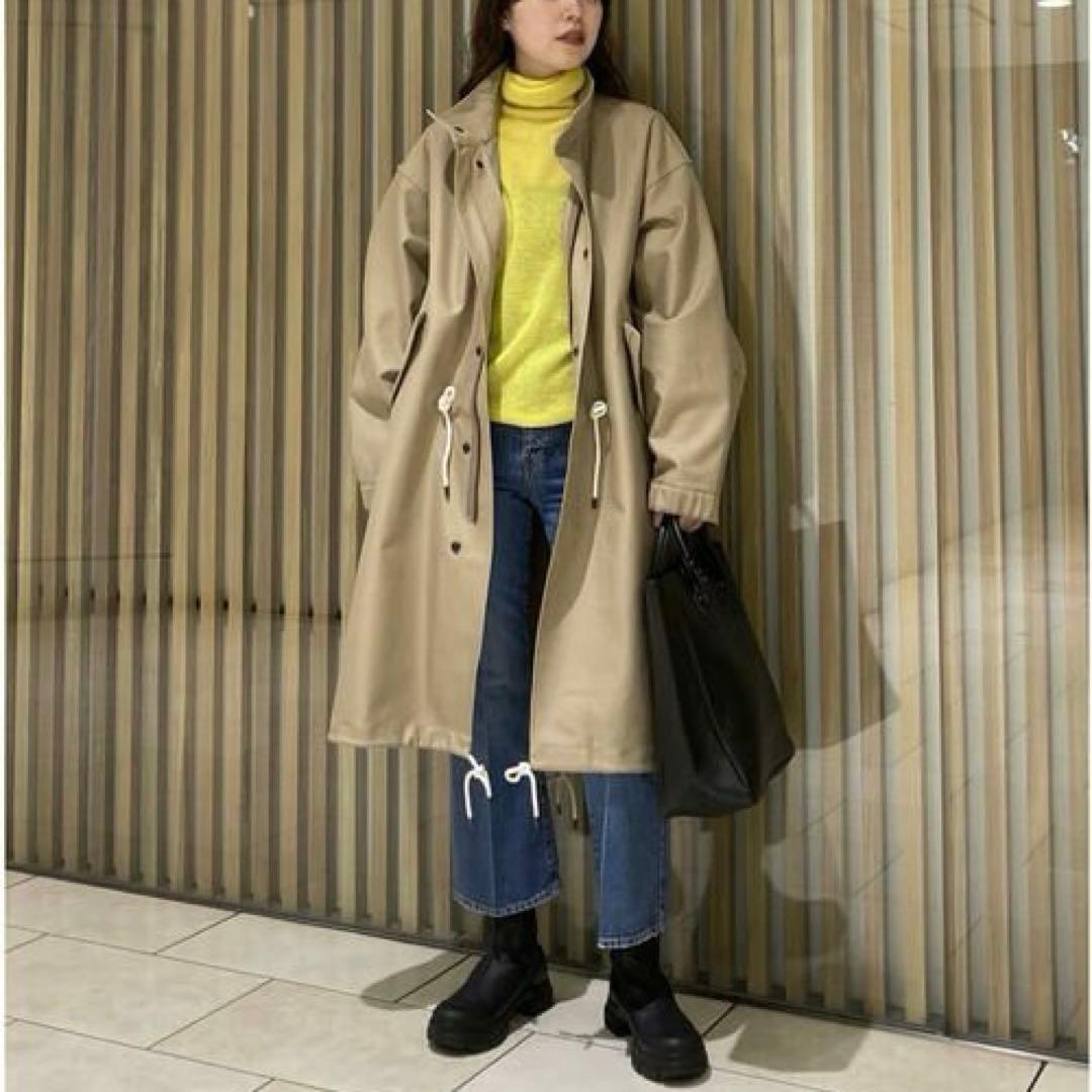 TOMORROWLAND MACPHEE コットンダブルクロス モッズコート