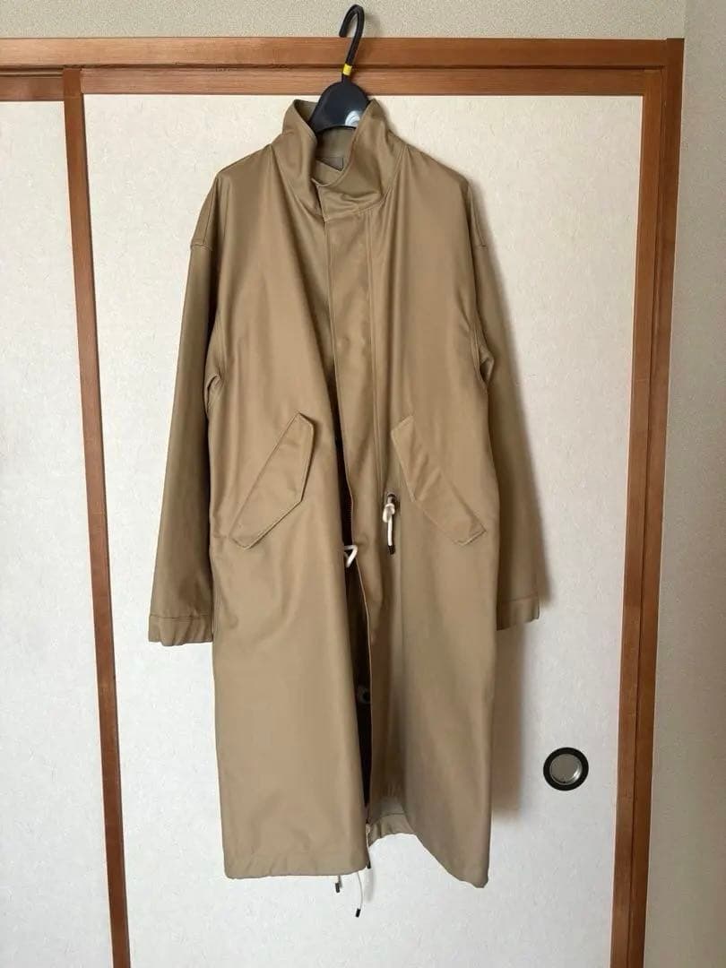 TOMORROWLAND MACPHEE コットンダブルクロス モッズコート