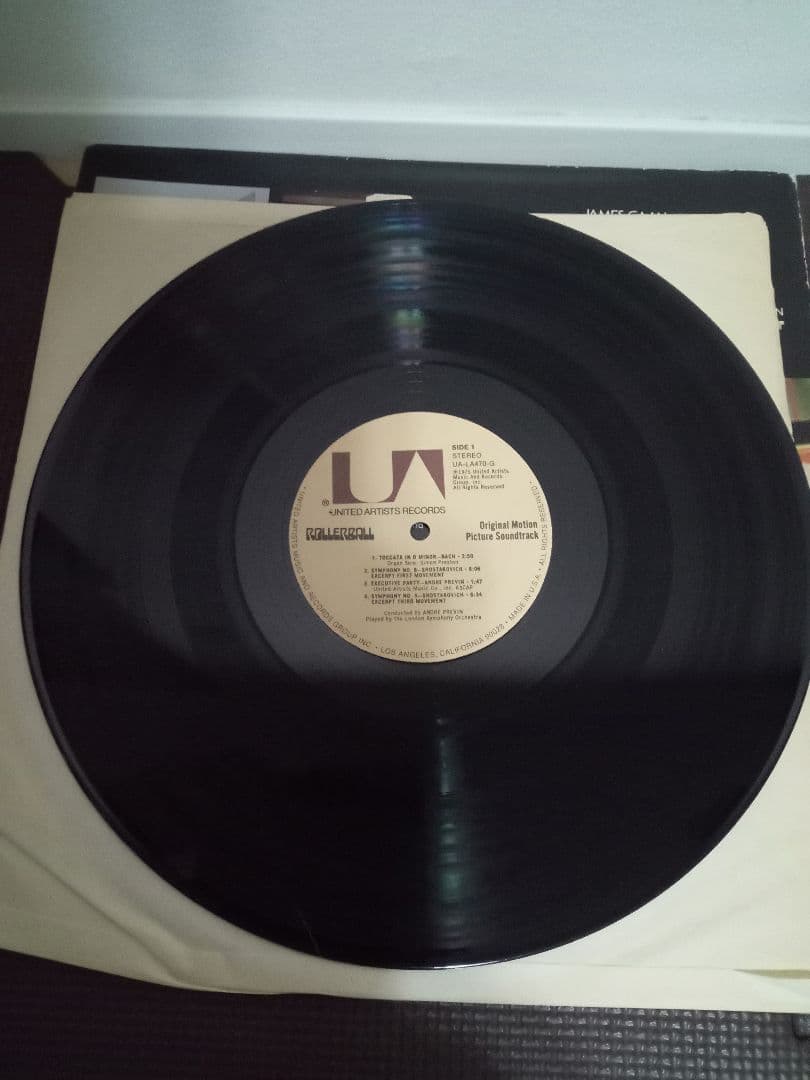 ROLLERBALL レアグルーヴ　サントラ　JAZZ FUNK デヴラージ