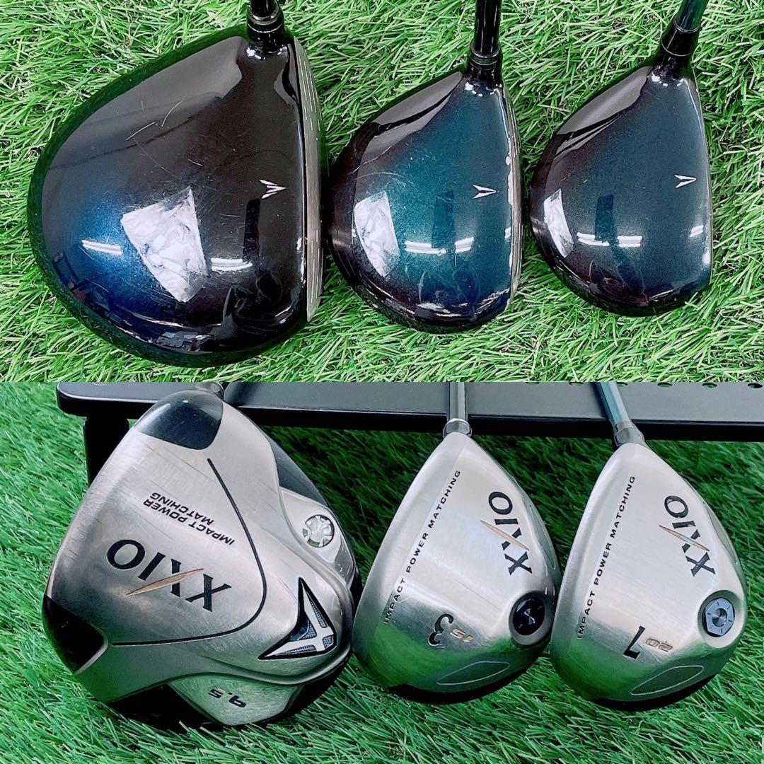 ゼクシオ　MP600 400 ゴルフクラブ　メンズセット　初心者 N2109