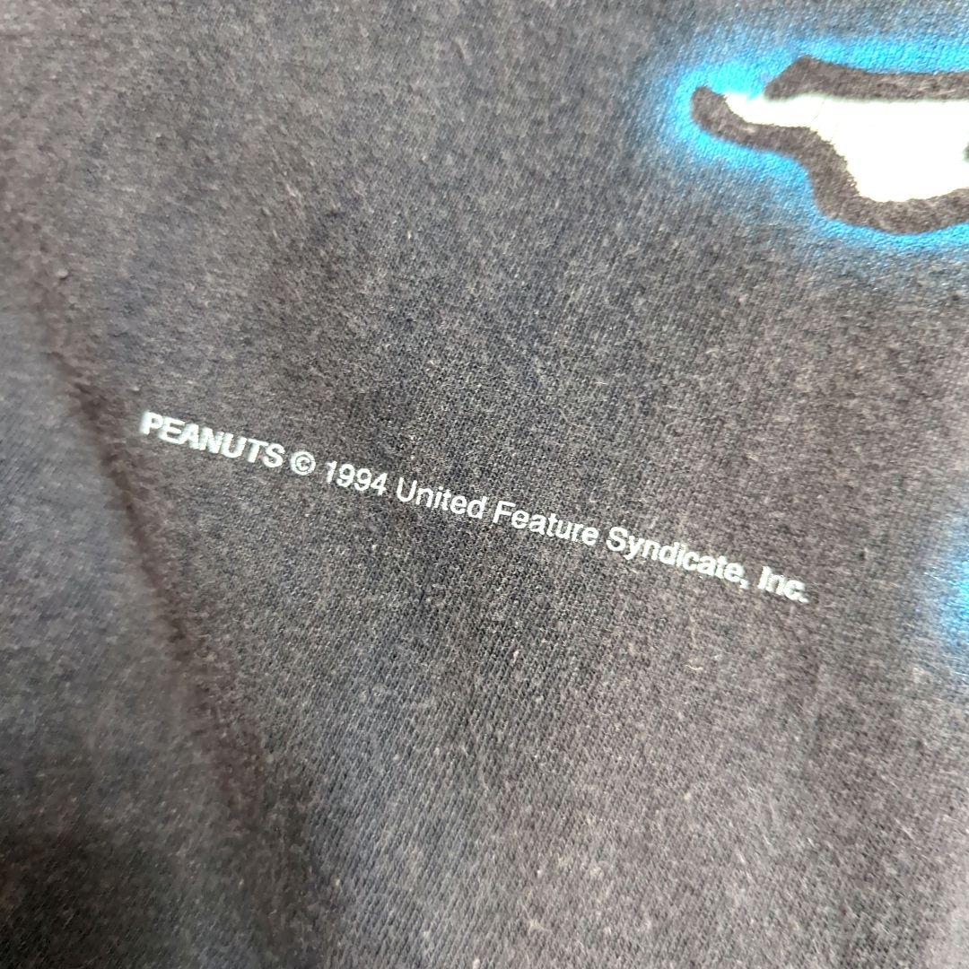 希少　90s USA製 LOGOTEL vintage SNOOPY 鬼フェード