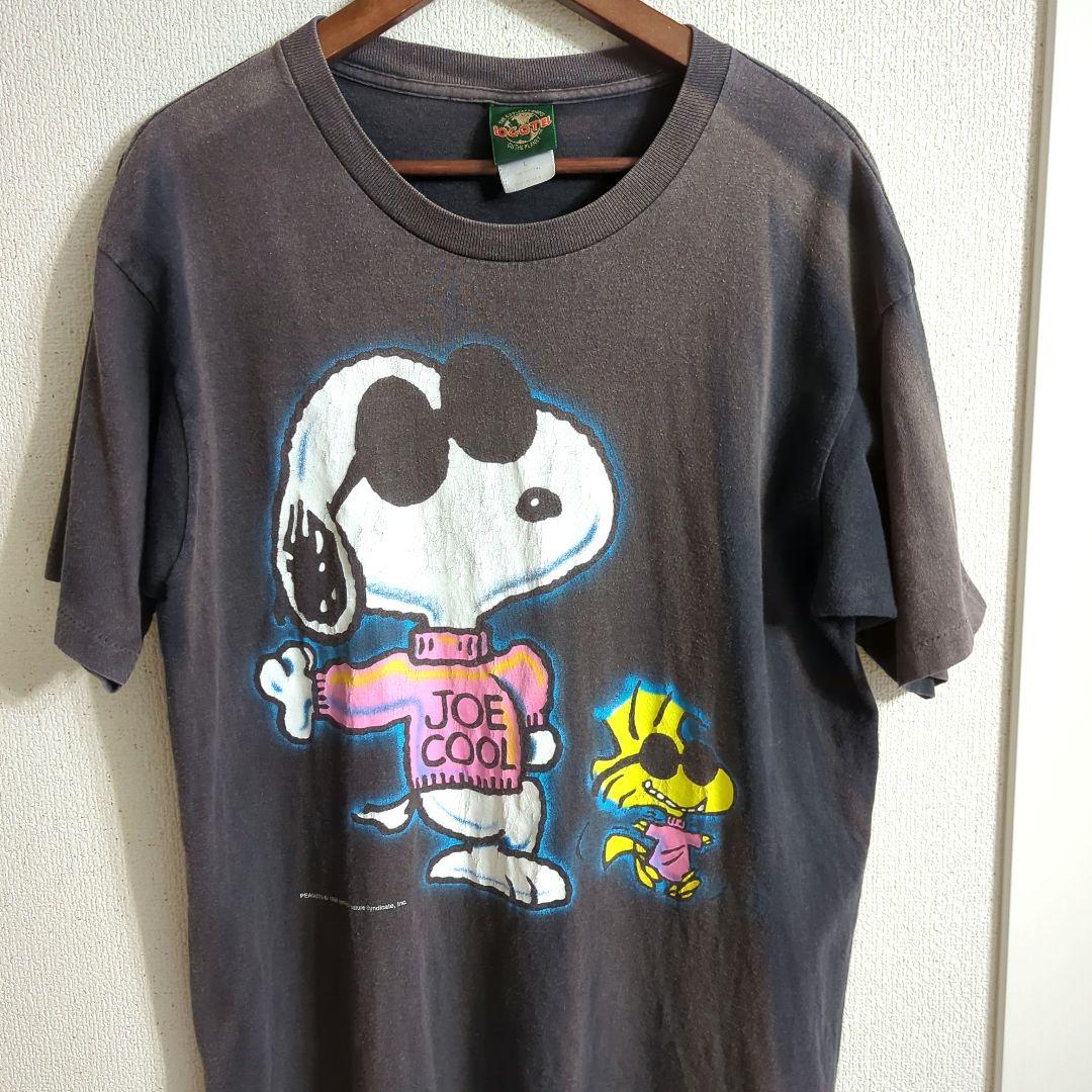 希少　90s USA製 LOGOTEL vintage SNOOPY 鬼フェード