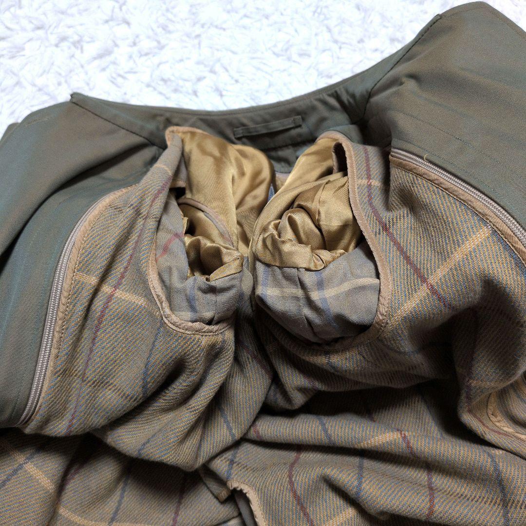 【美品】バーバリー☆玉蟲色　ライナー　ベルト　シングル　トレンチコート