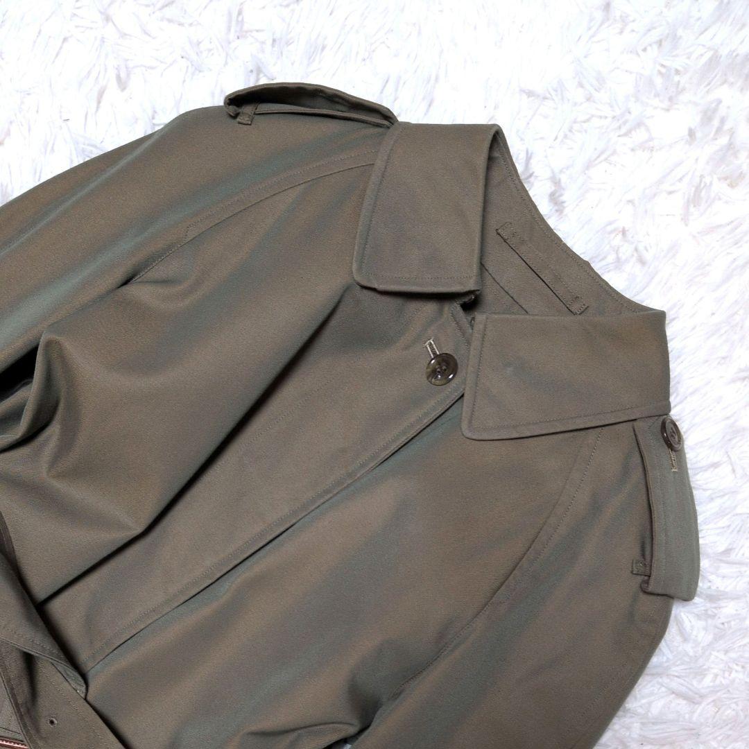 【美品】バーバリー☆玉蟲色　ライナー　ベルト　シングル　トレンチコート