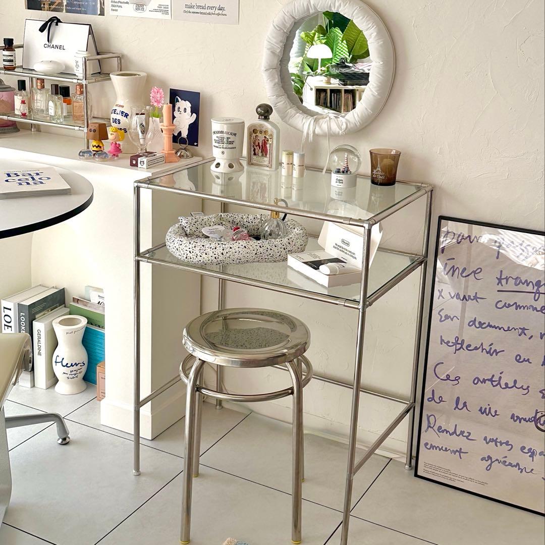 O'gre オグレ モジュールステンレスドレッサー サイドテーブル