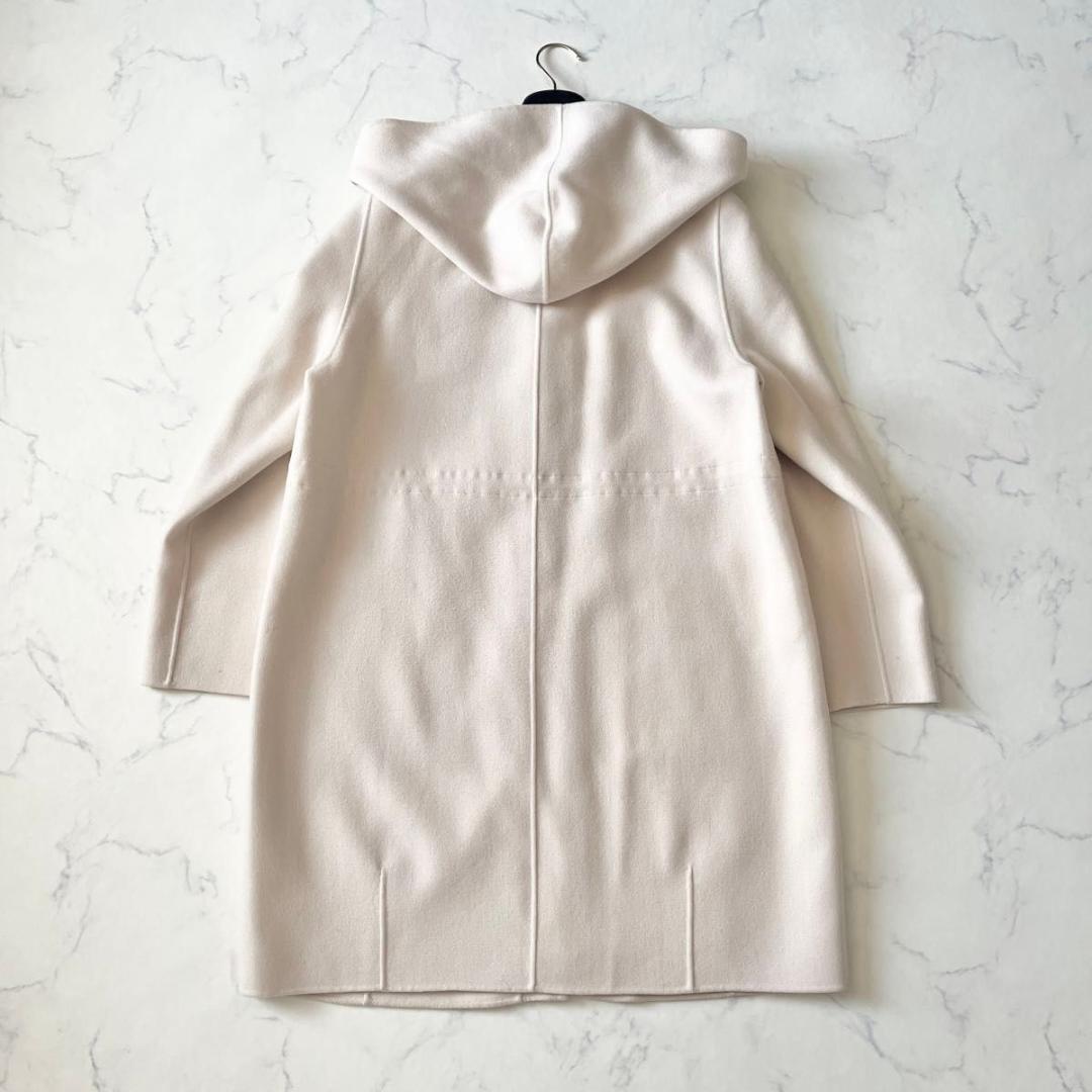 マックスマーラ クチートアマーノ ダブルフェイスコート アイボリー 42 XL