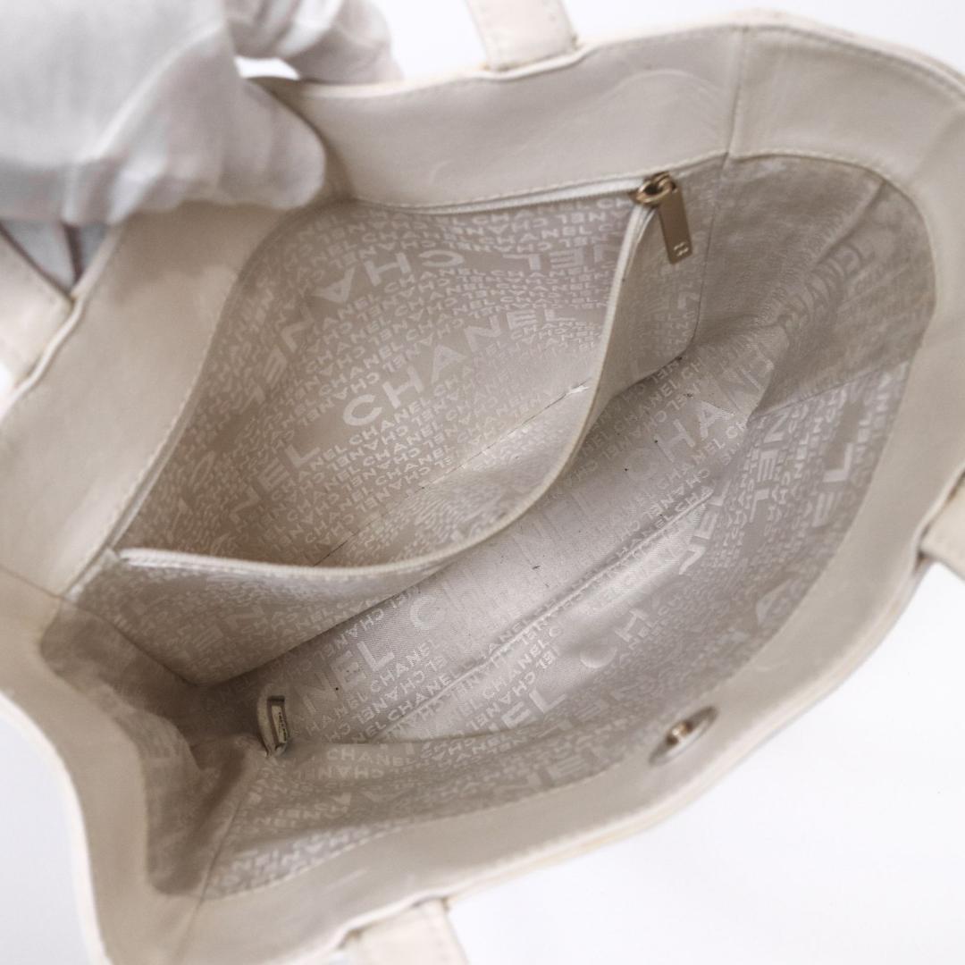 CHANEL 　ハンドバッグ　アイコンライン　チョコバー　ココマーク レザー