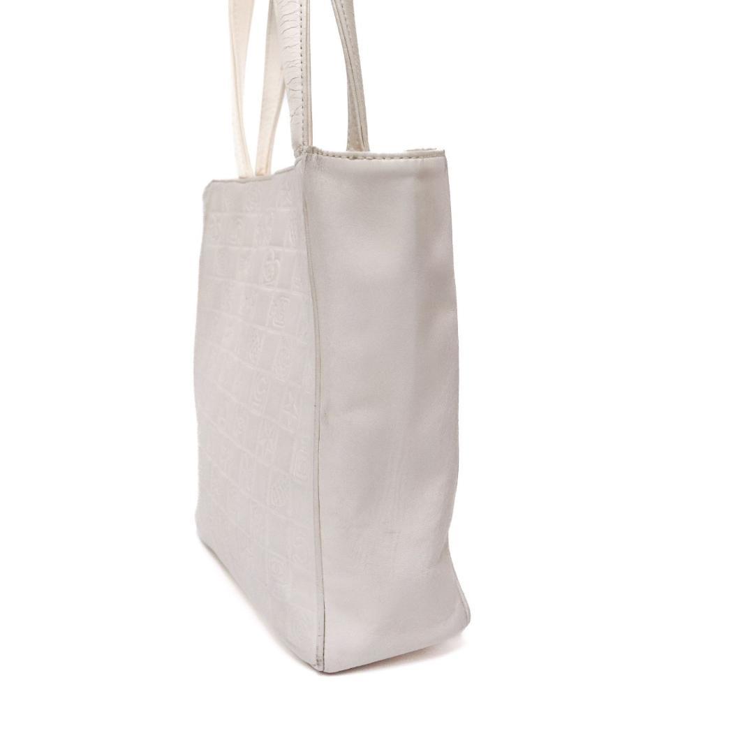 CHANEL 　ハンドバッグ　アイコンライン　チョコバー　ココマーク レザー