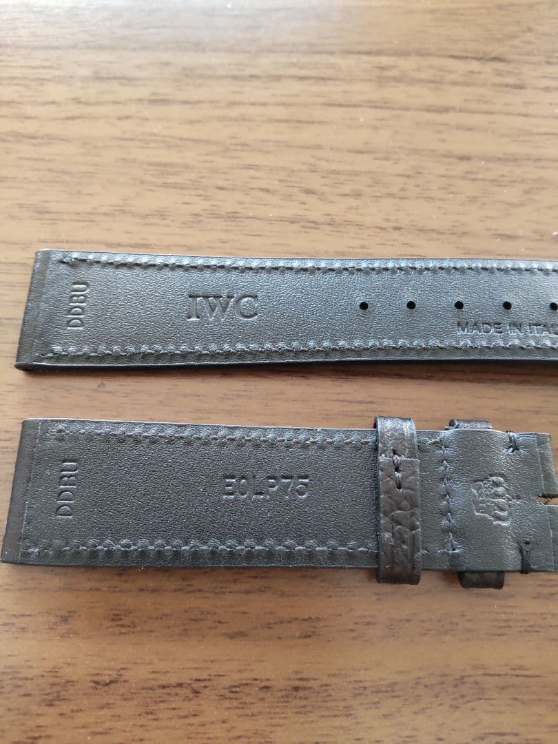 IWC レザーベルト ブラック 【未使用】