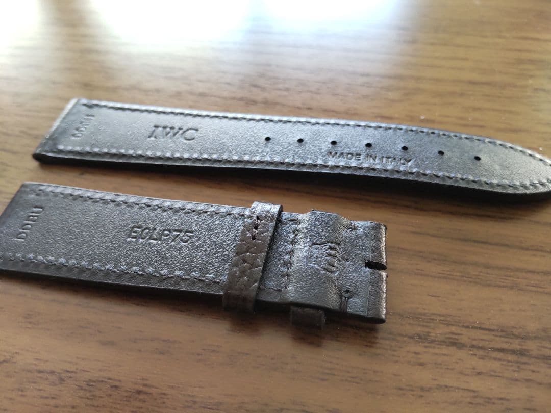 IWC レザーベルト ブラック 【未使用】