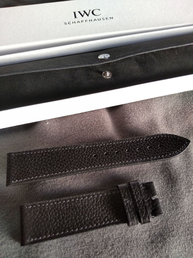 IWC レザーベルト ブラック 【未使用】