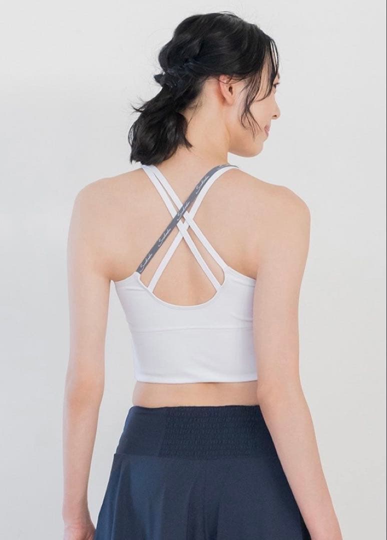 新品【SUKALA】Ｌ ベーシックロゴストラップ　ホワイト　　白