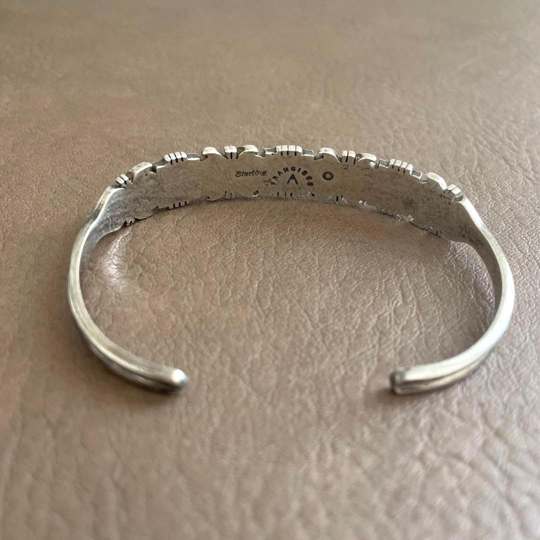 FRANCISCO A インディアンジュエリー ターコイズバングル