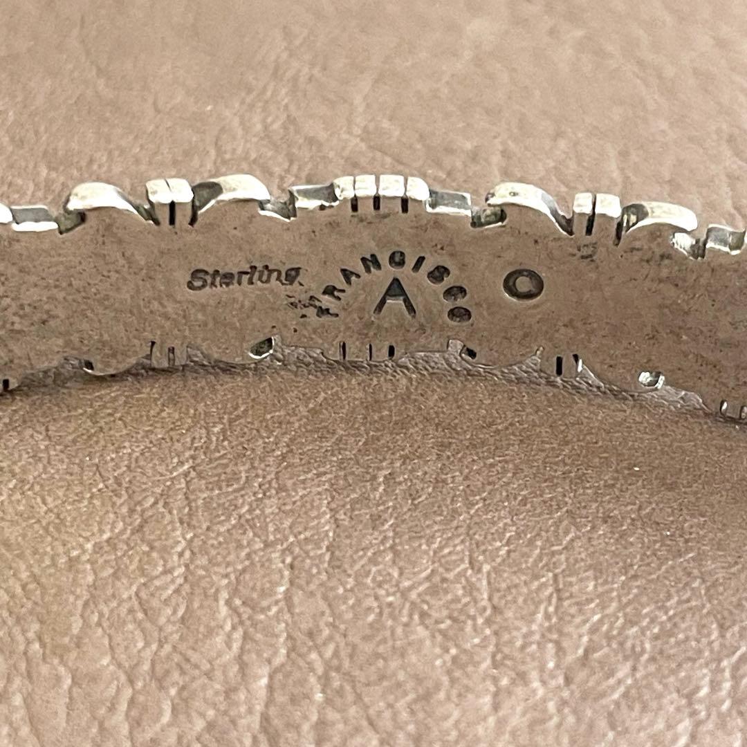 FRANCISCO A インディアンジュエリー ターコイズバングル