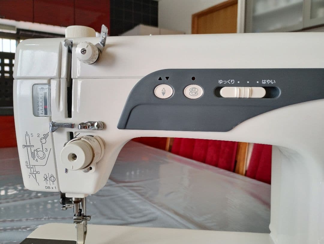 ジャノメ　職業用ミシン　厚物専用直線ミシン　HS-75DBL