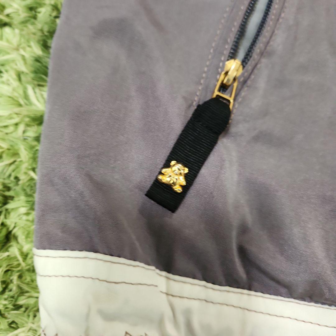 ビンテージ エレッセ ベスト付き テディベア スキー スノボウェブ 上下セット