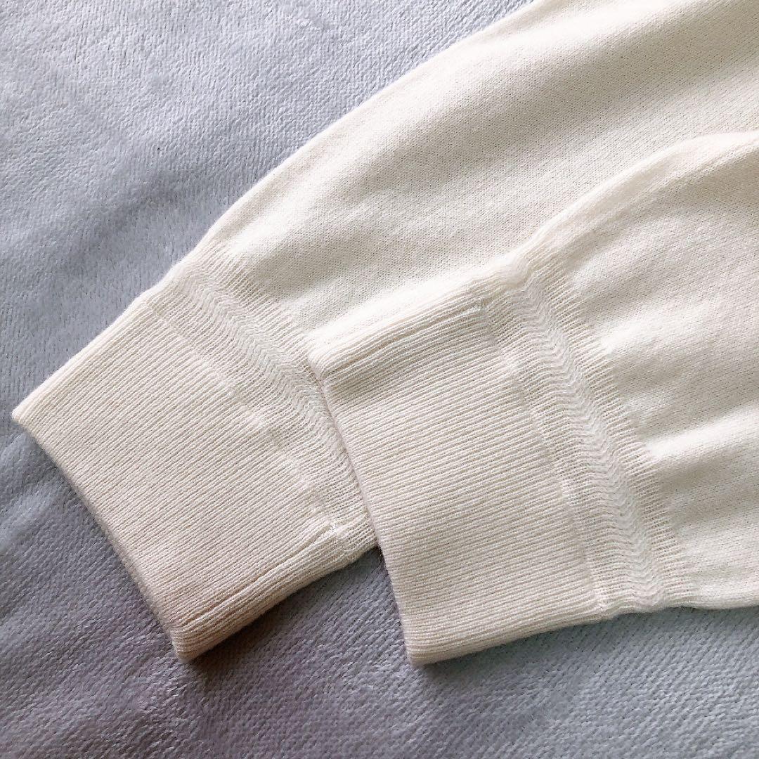 MAISON CARREE CASHMERE BASIC PANTS アイボリー