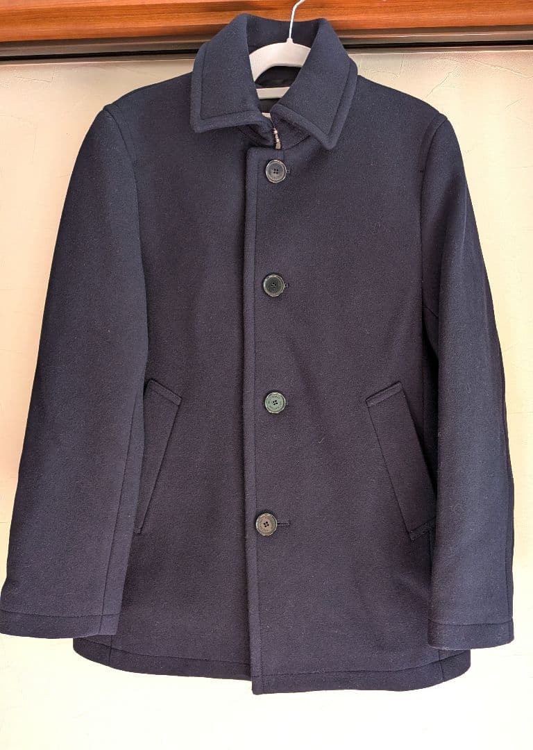 値下げ美品★マッキントッシュフィロソフィー ウールコートメンズS(レディースM)