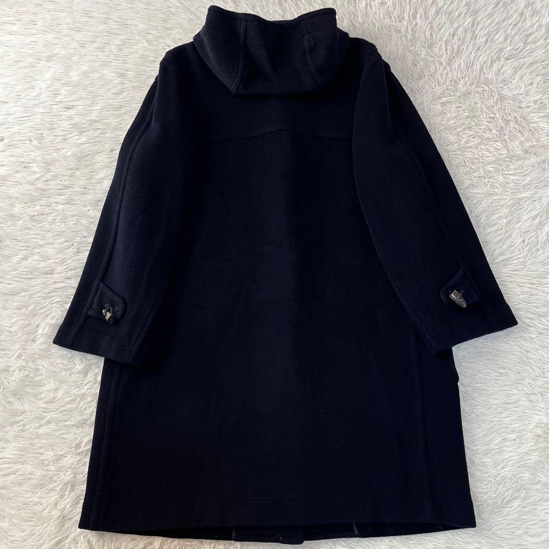 【美品】O.Henry オーヘンリー　ヘリンボーンウール　ロングダッフルコート