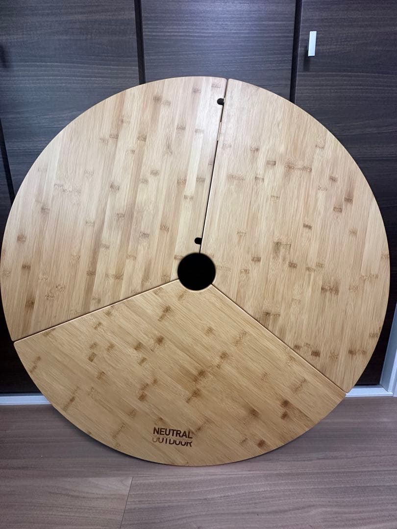 NEUTRAL OUTDOOR ニュートラルアウトドア バンブーテーブル94cm
